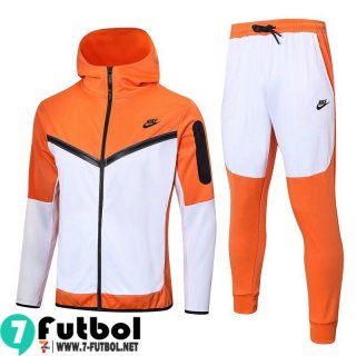 KIT:Chaquetas Sport blanco naranja Hombre 22 23 JK641