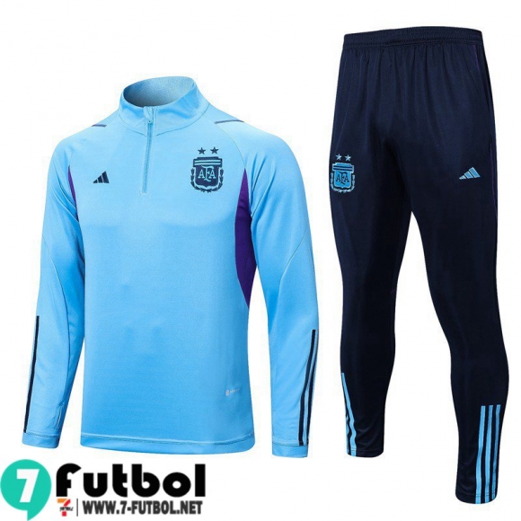 KIT:Chandal Futbo Argentina cielo azul Hombre 22 23 TG556