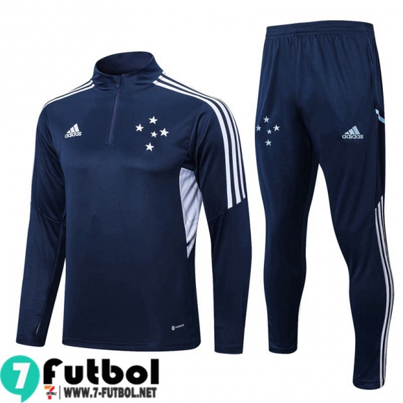 KIT:Chandal Futbo Cruzeiro azul Hombre 22 23 TG559