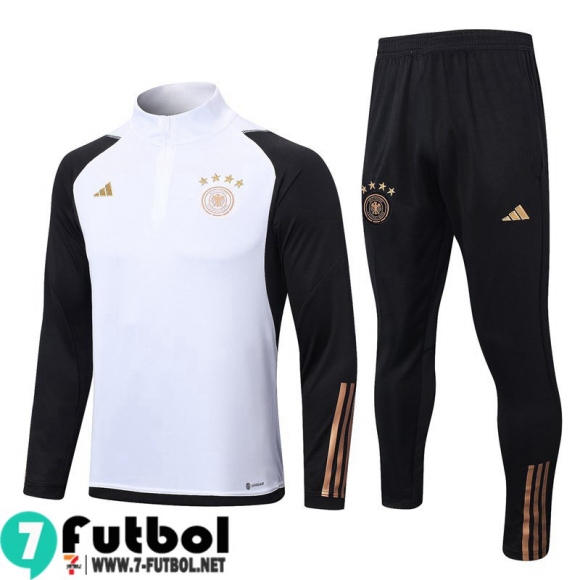 KIT:Chandal Futbo Alemania Blanco Hombre 22 23 TG568