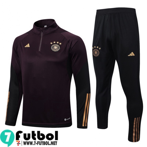 KIT:Chandal Futbo Alemania marron oscuro Hombre 22 23 TG569