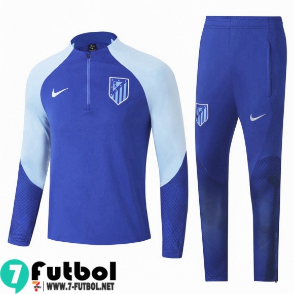 KIT:Chandal Futbo Atletico Madrid azul Hombre 22 23 TG572