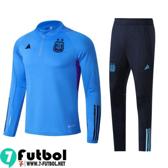 KIT:Chandal Futbo Argentina azul Hombre 22 23 TG576