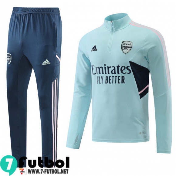 KIT:Chandal Futbo Arsenal verde claro Hombre 22 23 TG579