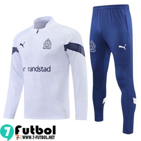 KIT:Chandal Futbo Marsella Blanco Hombre 22 23 TG586