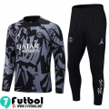 KIT:Chandal Futbo PSG camuflaje gris Hombre 22 23 TG589