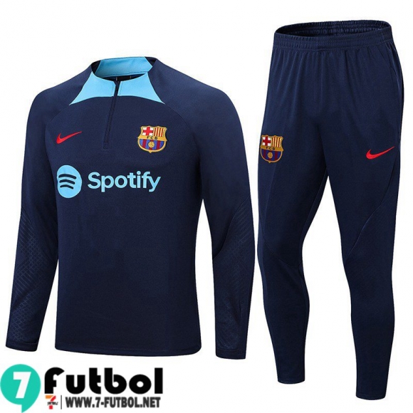 KIT:Chandal Futbo Barcelona azul marino Hombre 22 23 TG590