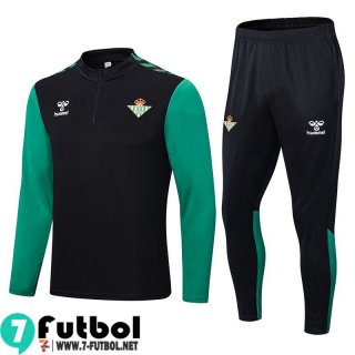 KIT:Chandal Futbo Real Betis negro Hombre 22 23 TG592