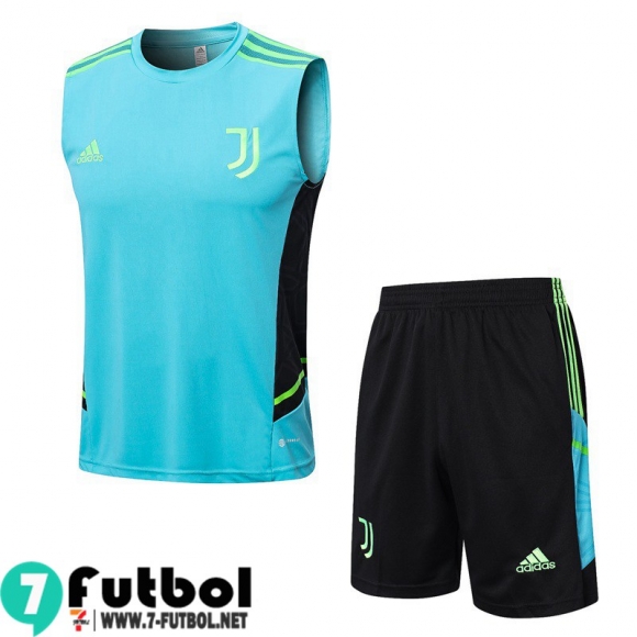 KIT:Chandal Futbo Sin Mangas Juventus verde Hombre 22 23 TG601