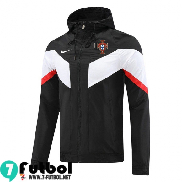 Windbreaker Portugal negro Hombre 22 23 WK211