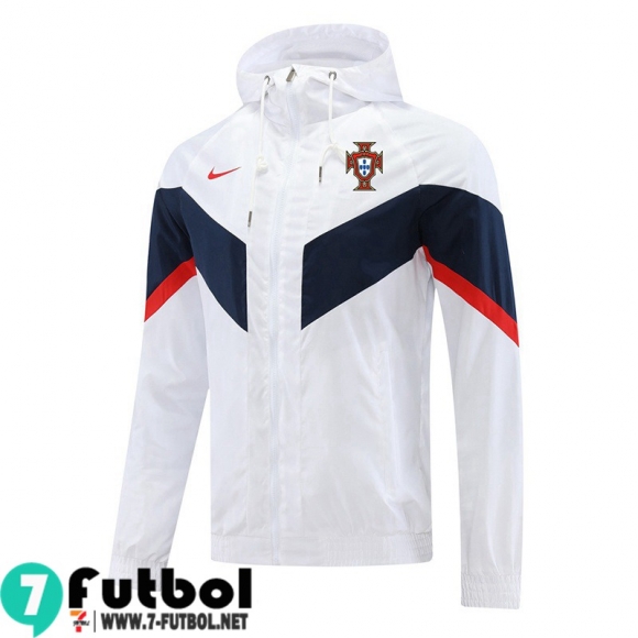 Windbreaker Portugal Blanco Hombre 22 23 WK212