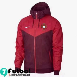 Windbreaker Portugal rojo Hombre 22 23 WK214