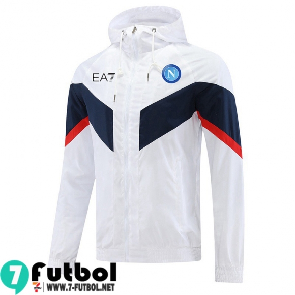 Windbreaker Naples Blanco Hombre 22 23 WK216