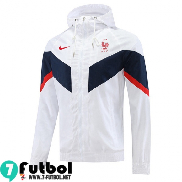 Windbreaker Francia Blanco Hombre 22 23 WK219