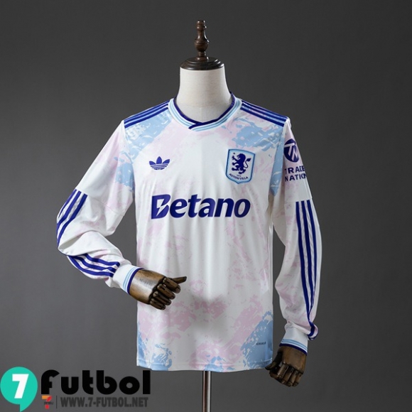 Camiseta Futbol Aston Villa Tercera Hombre Manga Larga 25 26 Camiseta Futbol Aston Villa Tercera Hombre Manga Larga 25 26