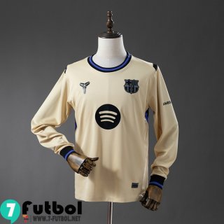 Camiseta Futbol Barcelona Segunda Hombre Manga Larga 25 26 Camiseta Futbol Barcelona Segunda Hombre Manga Larga 25 26