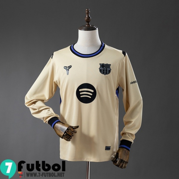 Camiseta Futbol Barcelona Segunda Hombre Manga Larga 25 26 Camiseta Futbol Barcelona Segunda Hombre Manga Larga 25 26