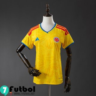 Camiseta Futbol Colombia Primera Femenino 2026 World Cup