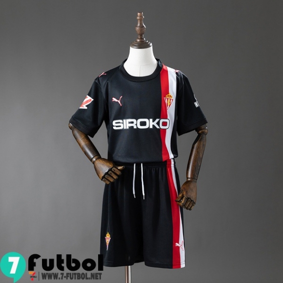 Camiseta Futbol Sporting Gijon Segunda Nino 25 26 Camiseta Futbol Sporting Gijon Segunda Nino 25 26