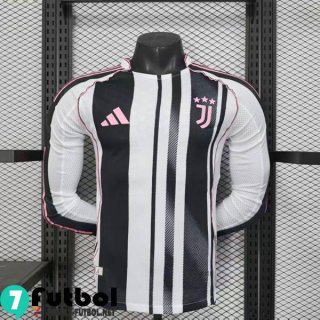 Camiseta Futbol Juventus Primera Hombre Manga Larga 25 26 Camiseta Futbol Juventus Primera Hombre Manga Larga 25 26