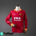 Retro Camiseta Futbol Roma Primera Hombre Manga Larga 99 00 FG1258 Retro Camiseta Futbol Roma Primera Hombre Manga Larga 99 00 FG1258