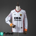Retro Camiseta Futbol Roma Segunda Hombre Manga Larga 99 00 FG1298 Retro Camiseta Futbol Roma Segunda Hombre Manga Larga 99 00 FG1298