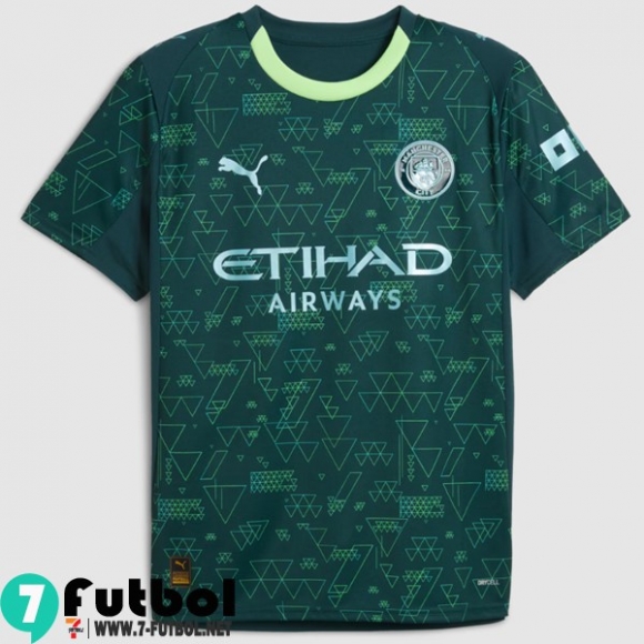 Camiseta Futbol Manchester City Fourth Hombre 25 26 Camiseta Futbol Manchester City Fourth Hombre 25 26