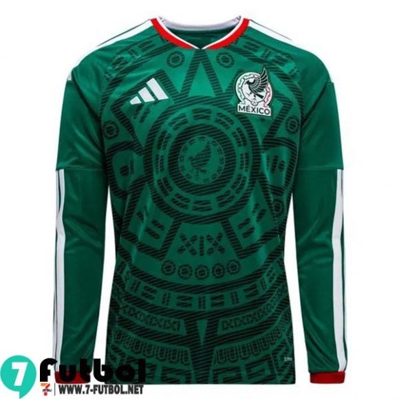 Camiseta Futbol Mexico Primera Hombre Manga Larga 2026 World Cup Camiseta Futbol Mexico Primera Hombre Manga Larga 2026 World Cup