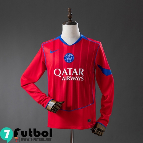 Camiseta Futbol PSG Tercera Hombre Manga Larga 25 26 Camiseta Futbol PSG Tercera Hombre Manga Larga 25 26