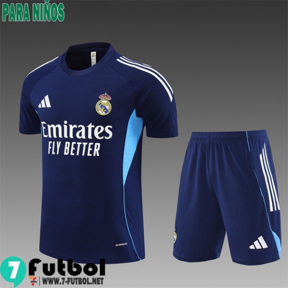 KIT: T Shirt Real Madrid Nino 25 26 H749