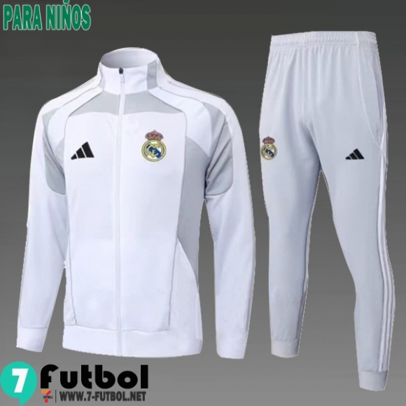 KIT: Chaquetas Deportivas Real Madrid Nino 25 26 C968 KIT: Chaquetas Deportivas Real Madrid Nino 25 26 C968