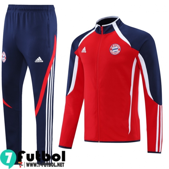 Chaquetas Futbol Bayern Munich rojo Hombre 2021 2022 JK265