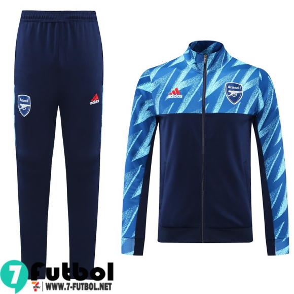 Chaquetas Futbol Arsenal azul Hombre 2021 2022 JK269