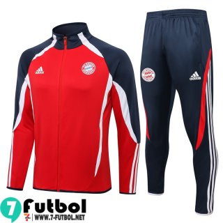 Chaquetas Futbol Bayern Munich rojo Hombre 2021 2022 JK277
