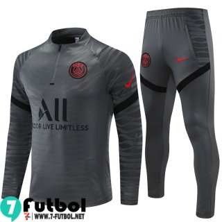 Chandal Futbol PSG Paris Gris Hombre 2021 2022 TG208