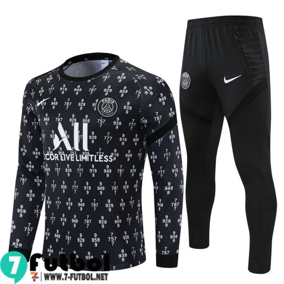 Chandal Futbol PSG Paris negro Hombre 2021 2022 TG209