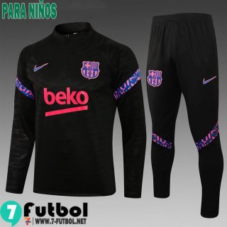 Chandal Futbol Barcelona negro Niños 2021 2022 TK170