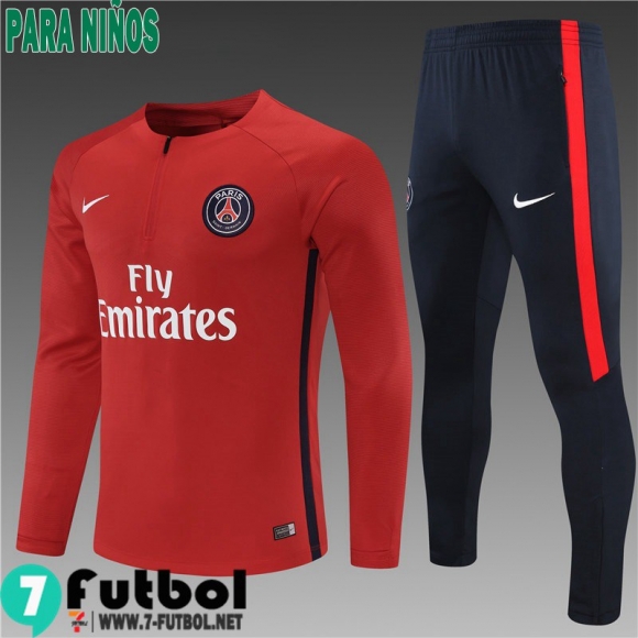 Chandal Futbol PSG Paris rojo Niños 2021 2022 TK177