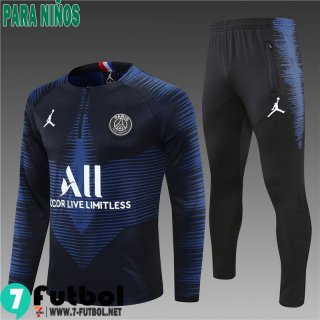 Chandal Futbol PSG Paris azul Niños 2021 2022 TK180