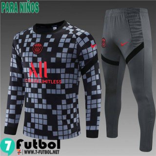 Chandal Futbol PSG Paris gris oscuro Niños 2021 2022 TK188