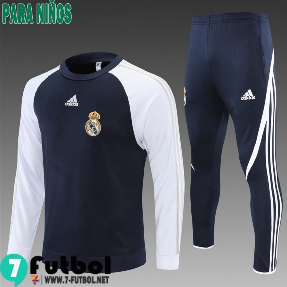 Chandal Futbol Real Madrid negro Niños 2021 2022 TK193