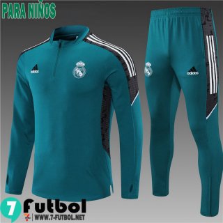 Chandal Futbol Real Madrid verde Niños 2021 2022 TK194