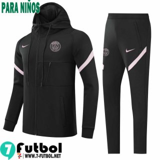 Chaquetas Futbol PSG Paris negro Niños 2021 2022 TK214