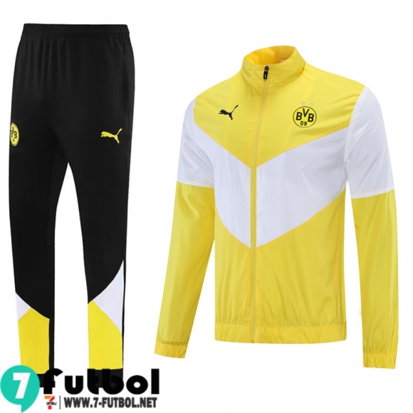 Chaqueta Cazadora Dortmund amarillo blanco Hombre 2021 2022 WK51