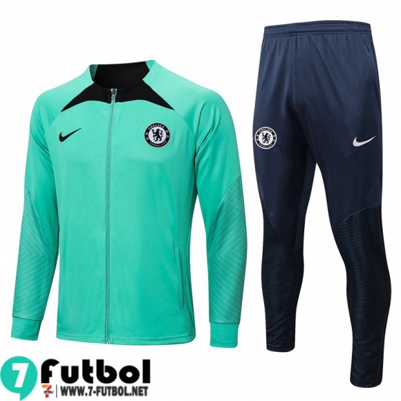 KIT:Chaquetas Chelsea verde Hombre 22 23 JK654