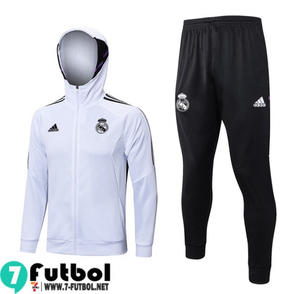 KIT:Chaquetas Real Madrid Blanco Hombre 22 23 JK672