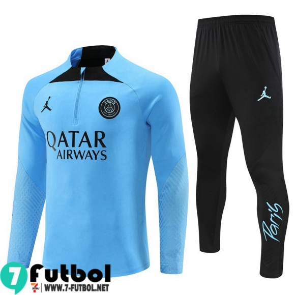 KIT: Chandal Futbol PSG azul claro Hombre 22 23 TG613