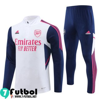 KIT: Chandal Futbol Arsenal Blanco Hombre 22 23 TG615