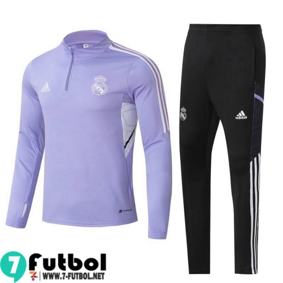 KIT: Chandal Futbol Real Madrid Púrpura Hombre 22 23 TG623