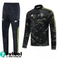 KIT: Chandal Futbol Manchester United negro Hombre 22 23 TG624